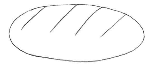 Рисунки хлеба и хлебобулочных изделий для детей