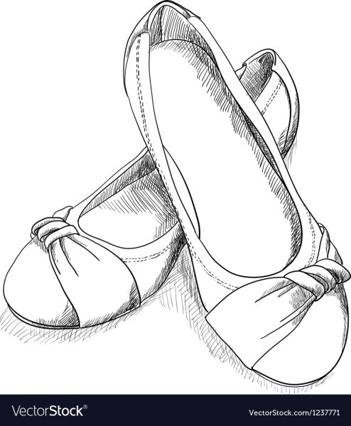 Наброски туфлей
