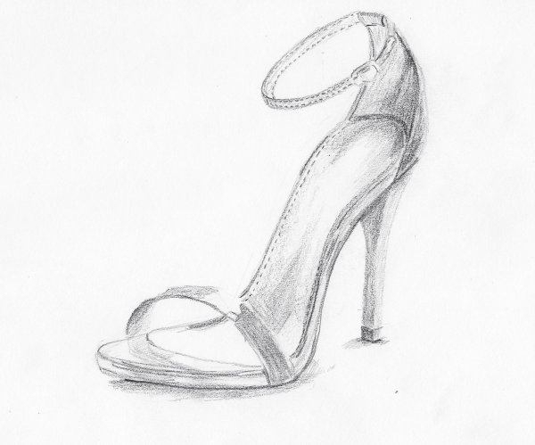 Наброски туфлей