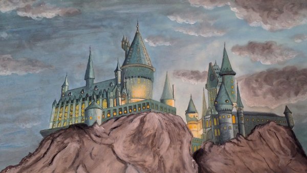 Хогвартс иллюстрации