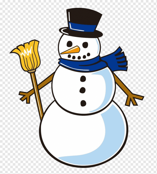 Нарисовать снеговика