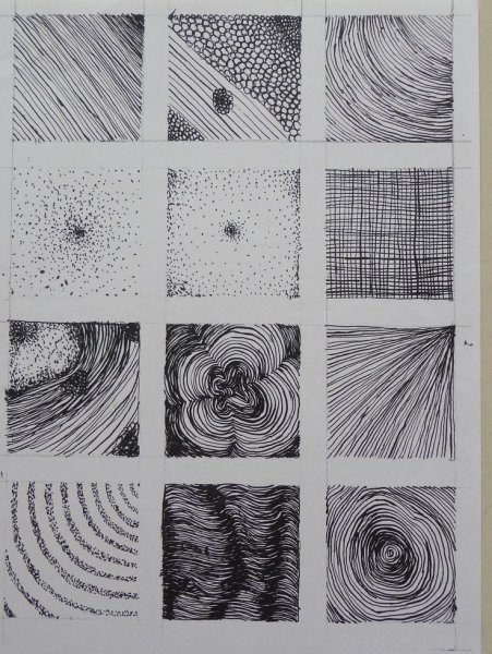 Фактуры в графике