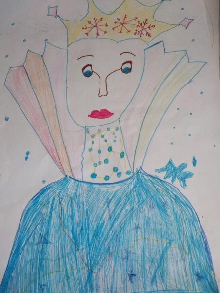 Раскраска Королева