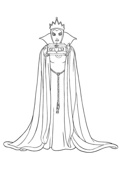 Снежная Королева рисунок