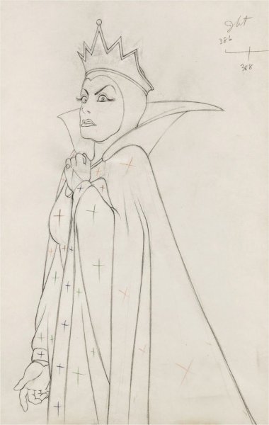 Королева рисунок