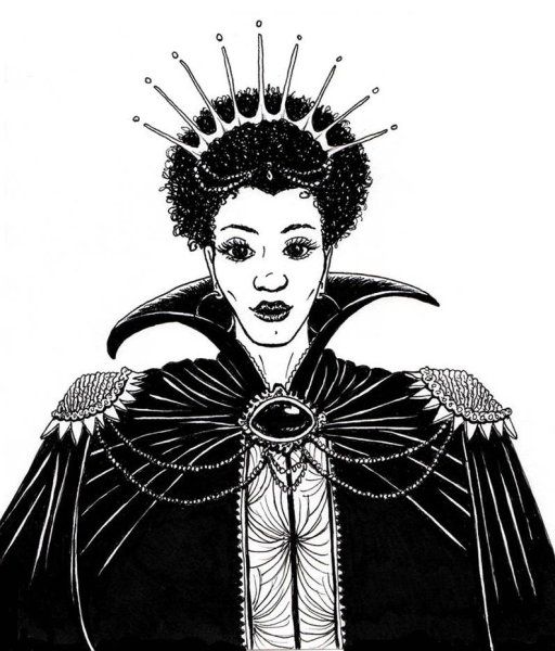 Раскраска Королева