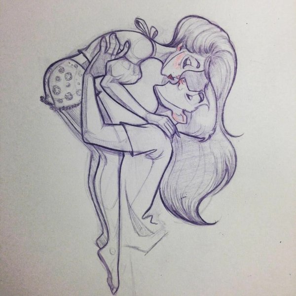 Пары карандашом для срисовки