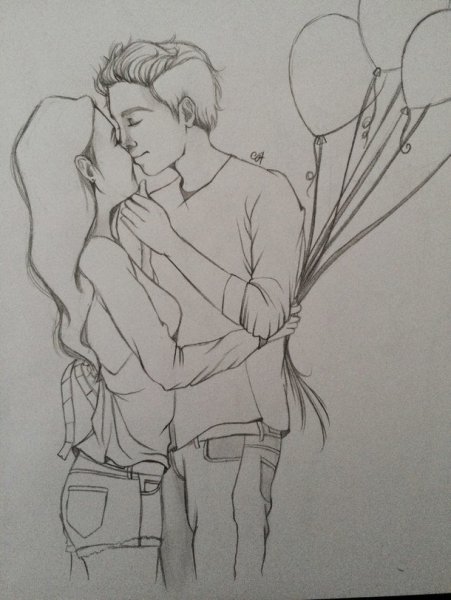 Любовь карандашом