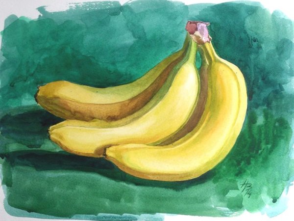 Банан для срисовки