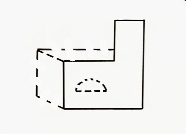 Печь поэтапное рисование