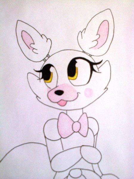 Срисовка Мангл из Фредди