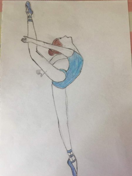 Раскраска спортивная гимнастика