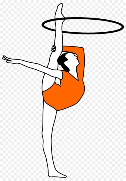 Рисунки для срисовки гимнастика