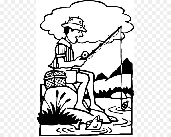 Рыбалка рисунок