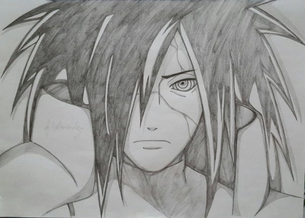 Uchiha Madara скетч