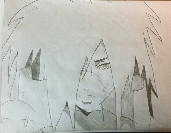 Учиха Мадара скетч