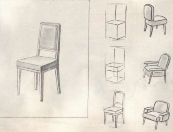 Стул рисунок