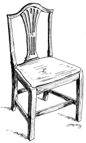 Стул рисунок
