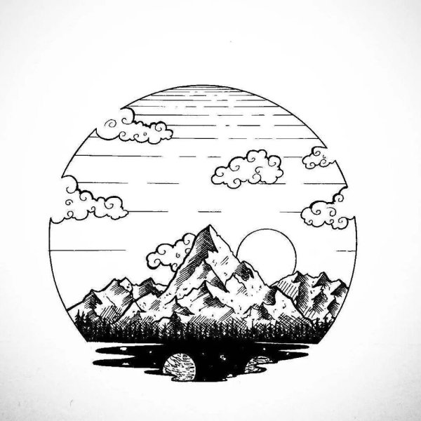 Круг рисунок