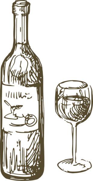 Зарисовки бутылок