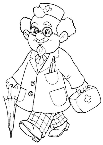 Рисование доктор Айболит