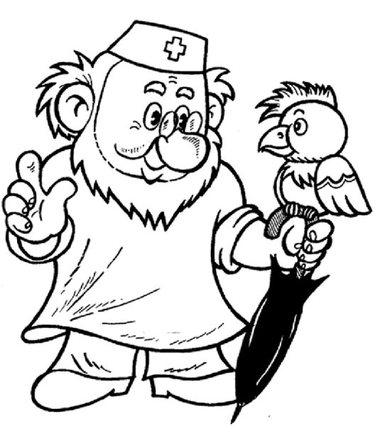 Рисование по сказке доктор Айболит