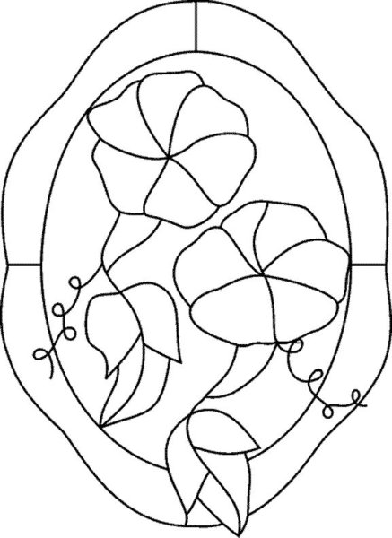 Трафареты для витражей для начинающих