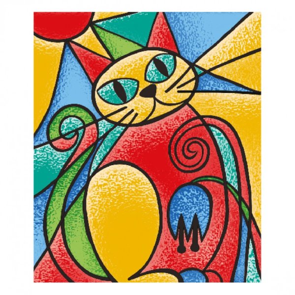 Витражное рисование для детей