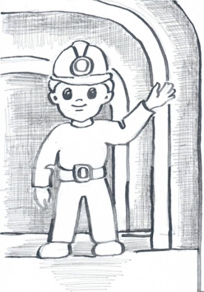 Раскраска Шахтер