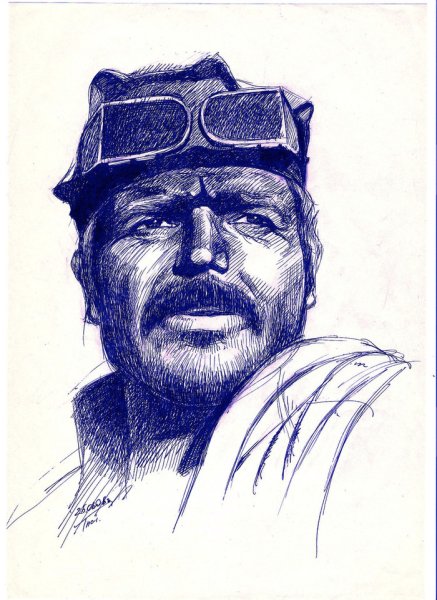 Раскраска Шахтера для детей