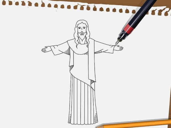 Иисус раскраска для детей