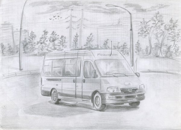Зарисовки городского транспорта