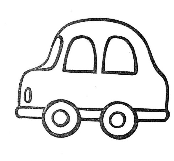 Машины для раскрашивания малышам