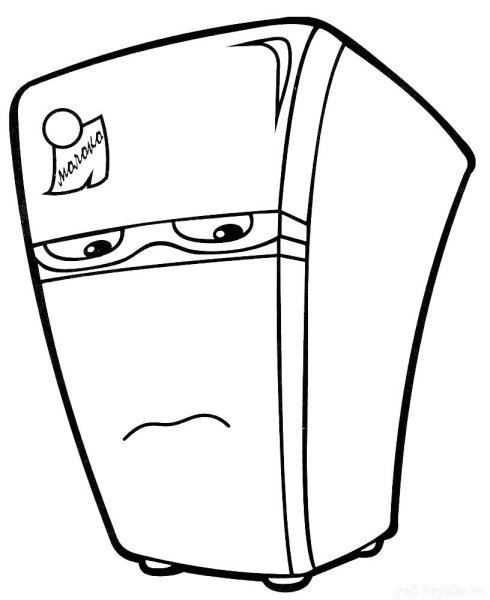 Трафареты на холодильник