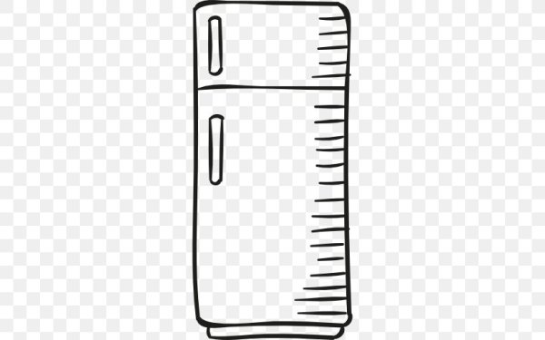 Холодильник раскраска