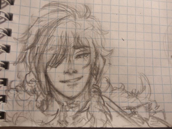 Геншин рисовать