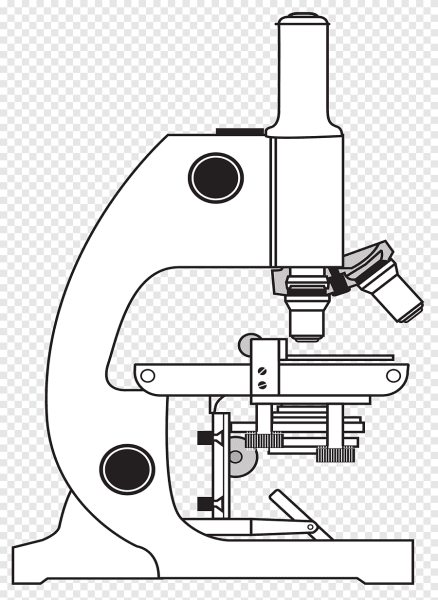 Микроскоп 2d рисунок