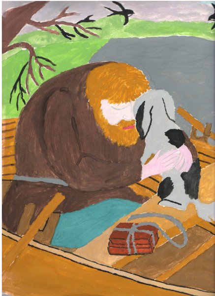 Детские иллюстрации к Муму