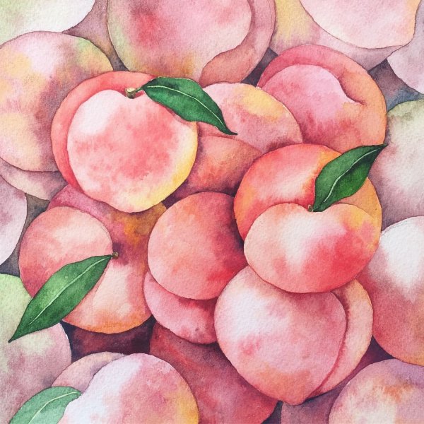 Милые персики