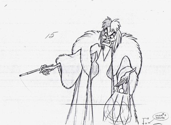 Стервелла де Виль рисунок