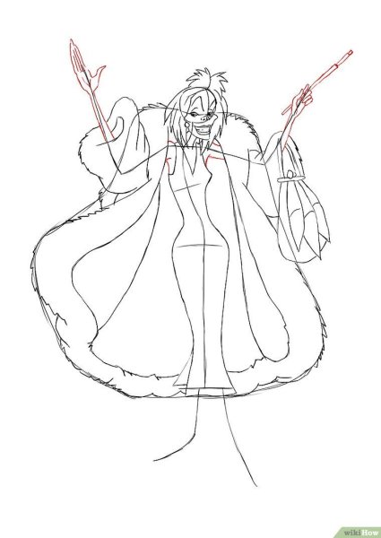 Круэлла де Виль аниме