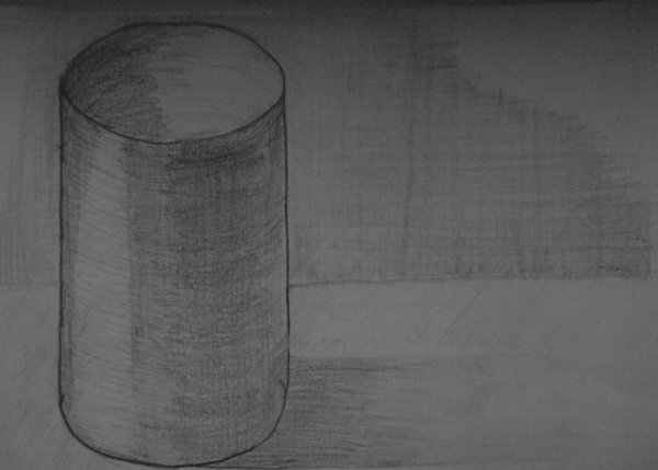 Рисование цилиндра