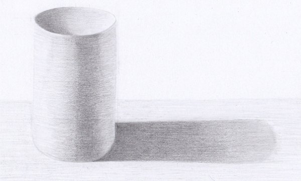Цилиндр карандашом