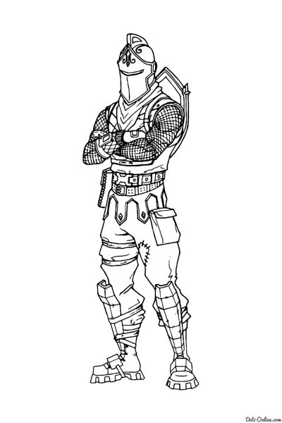 ФОРТНАЙТ персонажи маршмеллоу черный