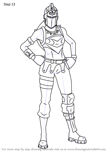 Рисунок карандашом на тему ФОРТНАЙТ