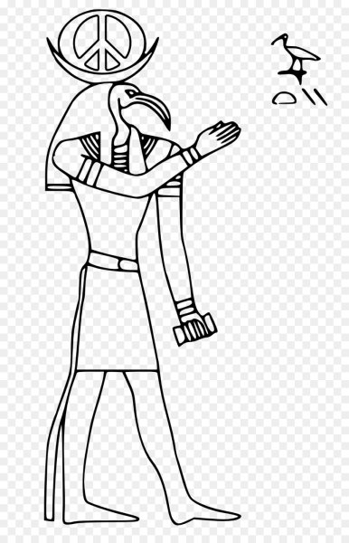 Искусство древнего Египта боги древнего Египта раскраска