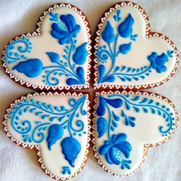 Техника росписи пряников айсингом