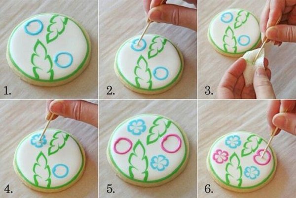 Роспись пряников по мокрому