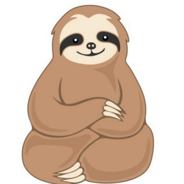 Ленивец стилизованный