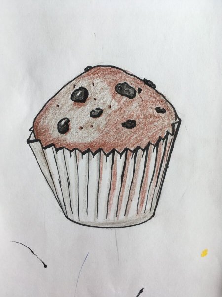 Маленькие рисунки кексики